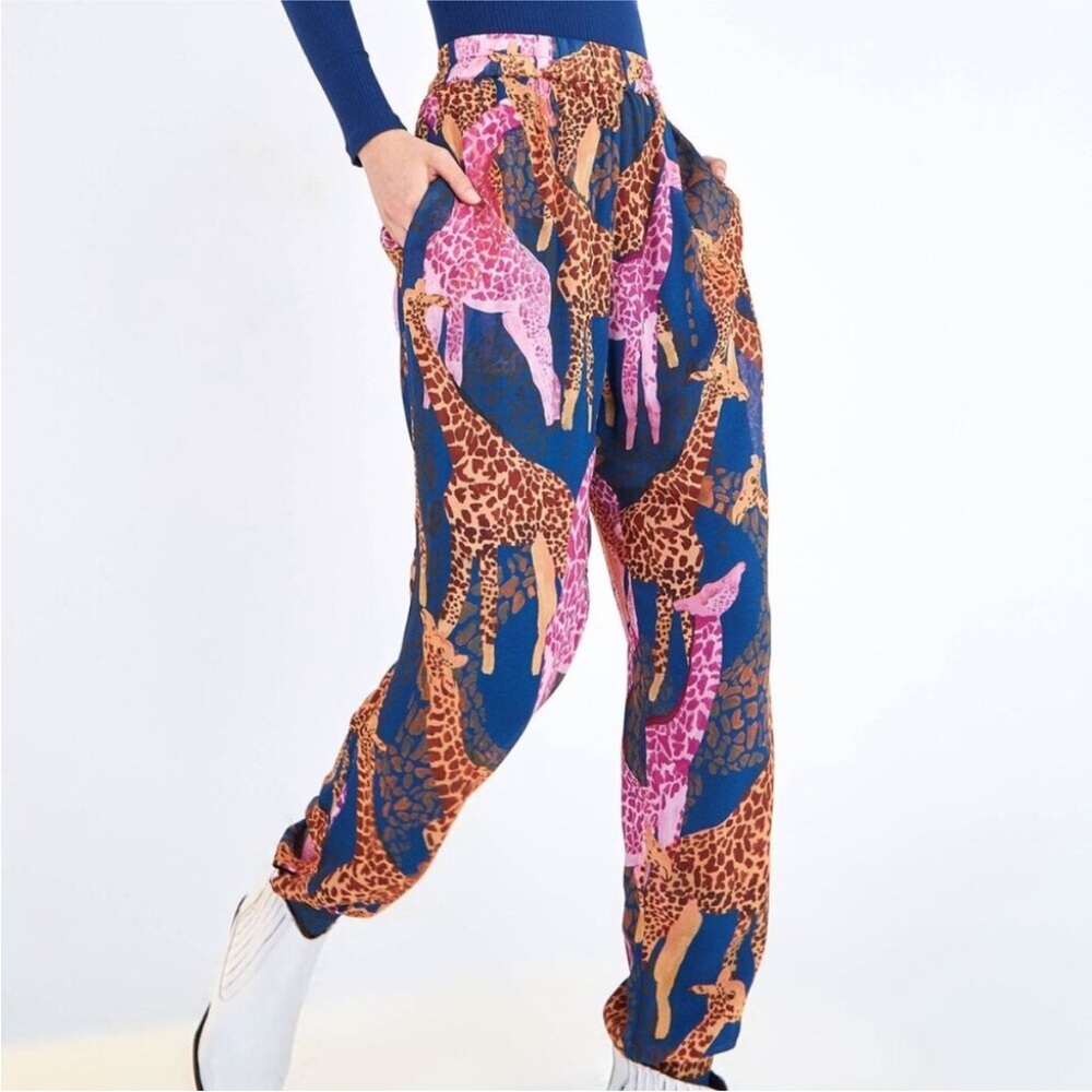 FARM Rio Vibrant Giraffe Print Joggers
